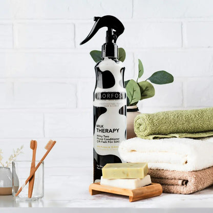 Двофазний кондиціонер для волосся з молочним білком - Morfose Milk Therapy Two Phase Conditioner