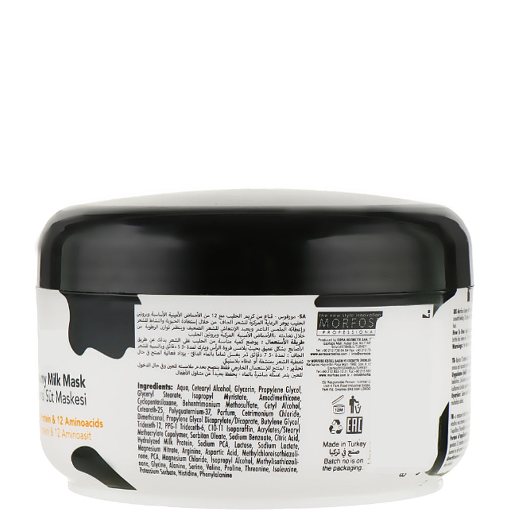 Маска для волосся з молочним білком - Morfose Milk Therapy Creamy Mask