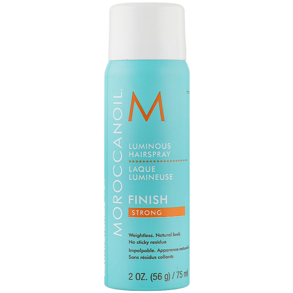 Moroccanoil Luminous Strong Flexible Hold Hairspray - Лак для сяйва волосся сильної фіксації