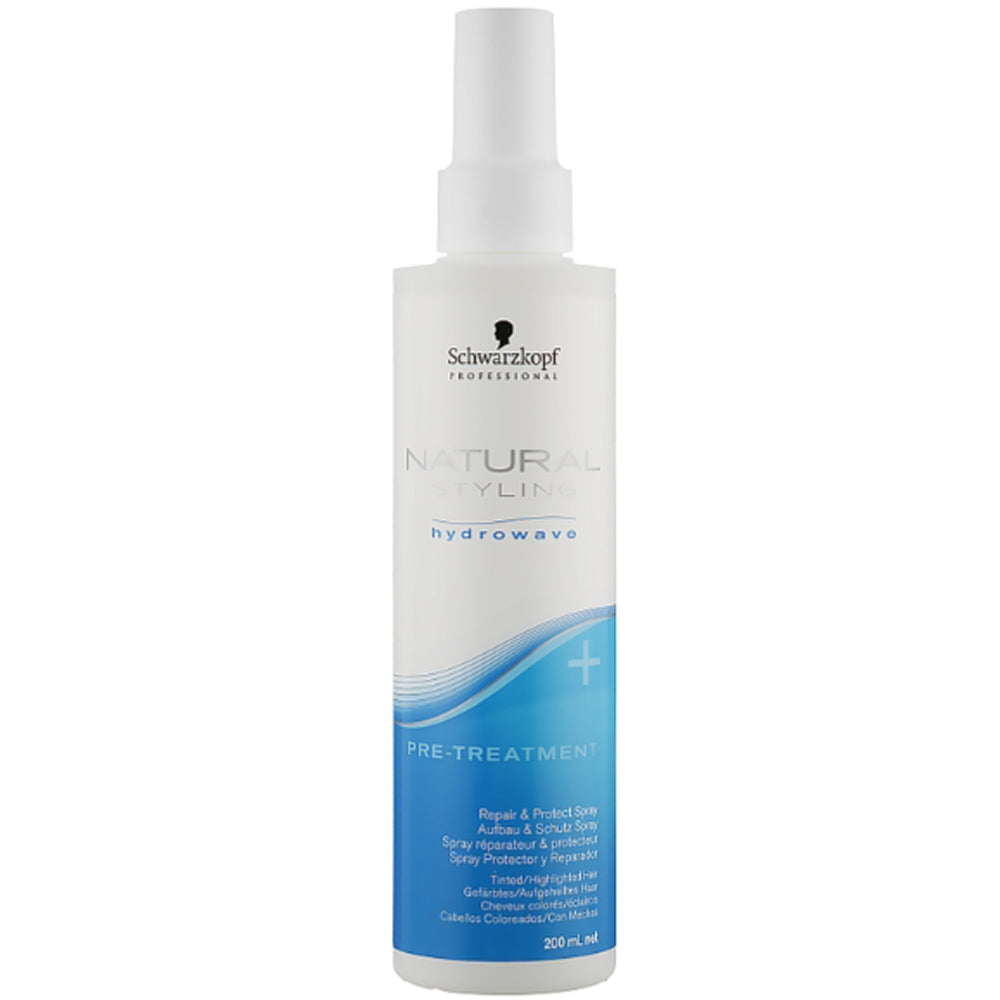 Спрей для догляду за волоссям перед хімічною завивкою - Schwarzkopf Professional BC Bonacure Natural Styling Pre Treatment Protect &amp; Repair