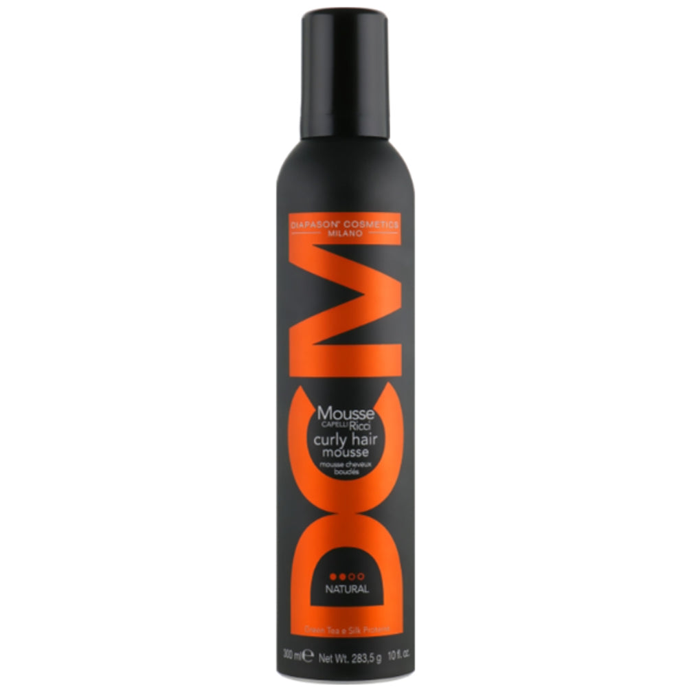 DCM Curly Hair Mousse Natural – Мусс для укладки вьющихся волос натуральной фиксации