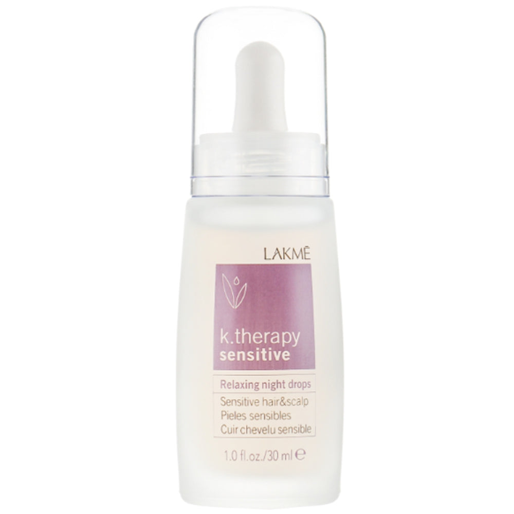 Розслаблюючі нічні краплі для чутливої шкіри голови - Lakme K.Therapy Sensitive Relaxing Night Drops