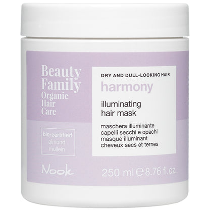 Маска для блиску сухого і тьмяного волосся - Nook Beauty Family 250 мл