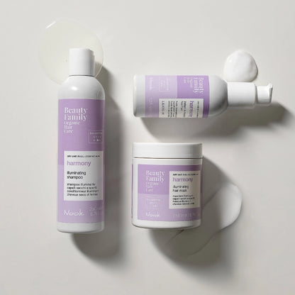 Маска для блиску сухого і тьмяного волосся - Nook Beauty Family 5