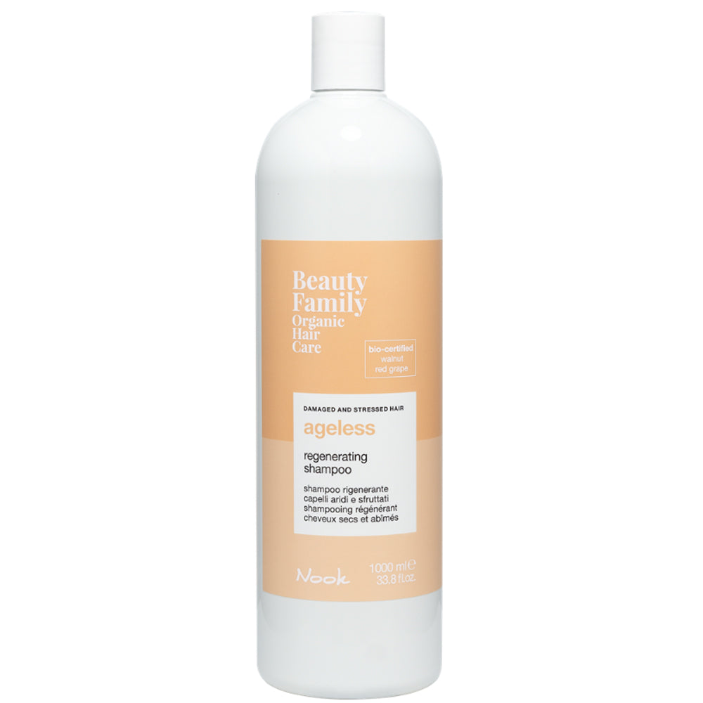 Відновлюючий шампунь для пошкодженого і ослабленого волосся - Nook Beauty Family Regenerating Shampoo