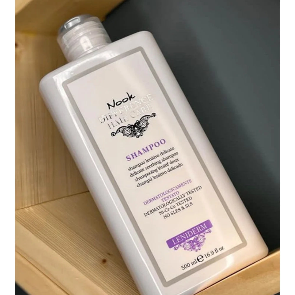 Шампунь успокаивающий - Nook Difference Hair Care Leniderm Shampoo