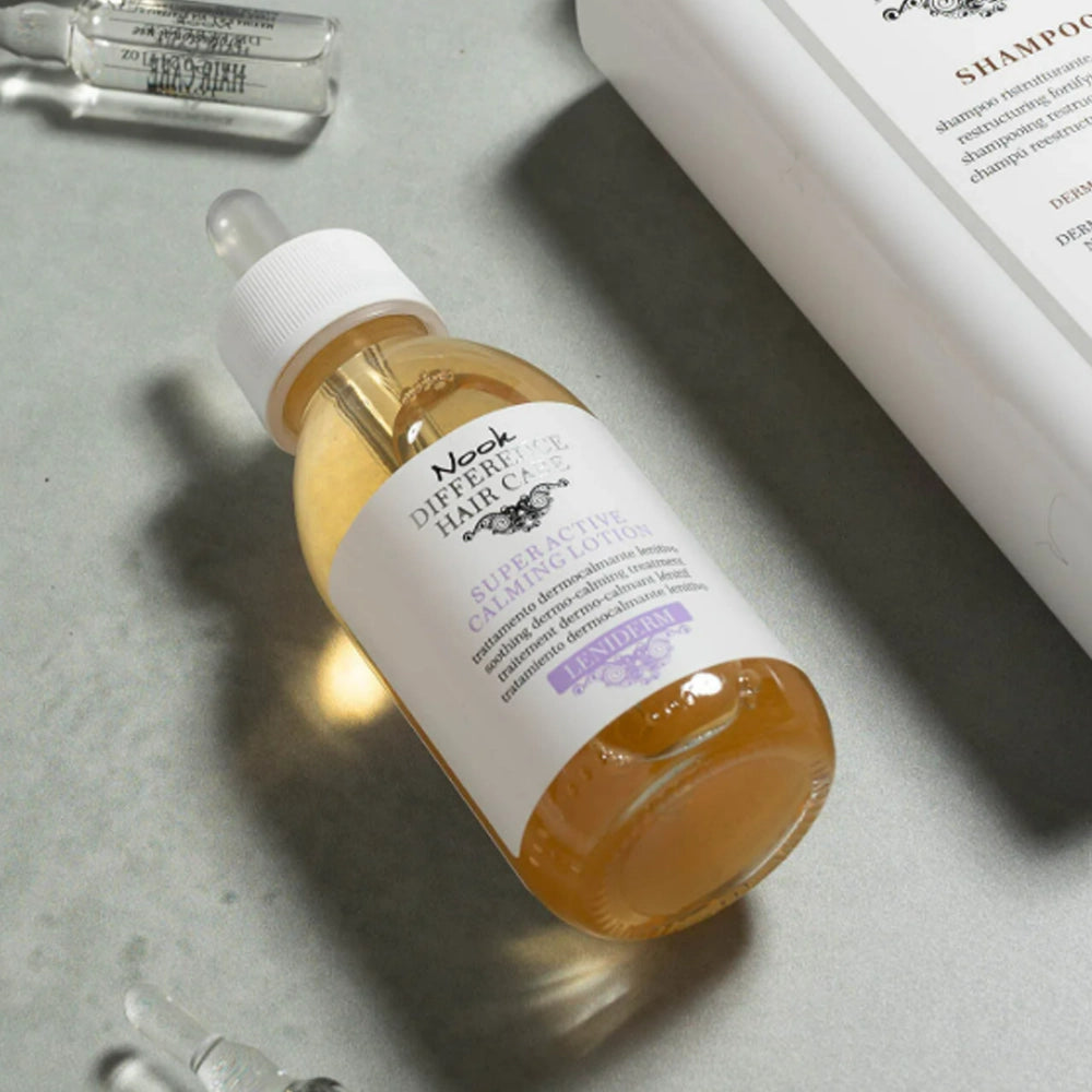 Лосьйон заспокійливий суперактивний - Nook Difference Hair Care 5