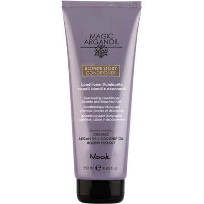 Кондиціонер для сяйва світлого волосся - Nook Magic Arganoil Ritual Blonde 250 мл