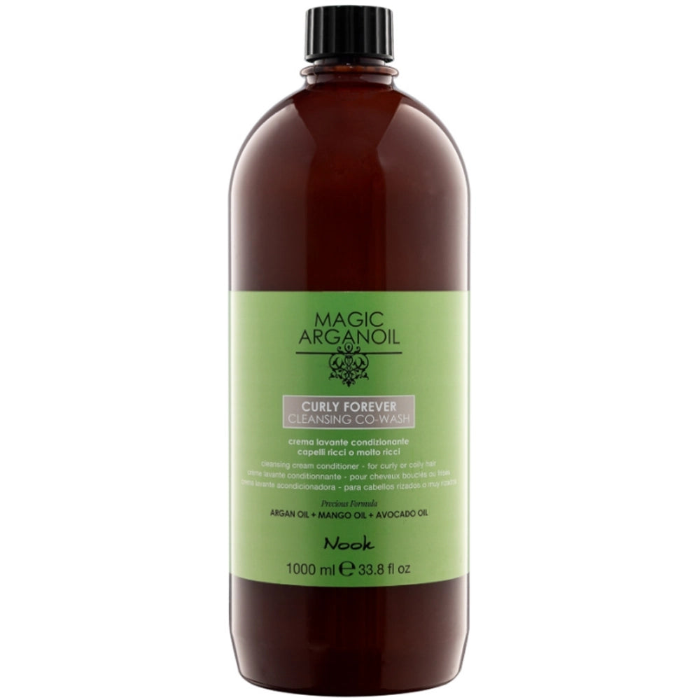 Очищувальний крем-кондиціонер - Nook Magic Arganoil Curly 1000 мл