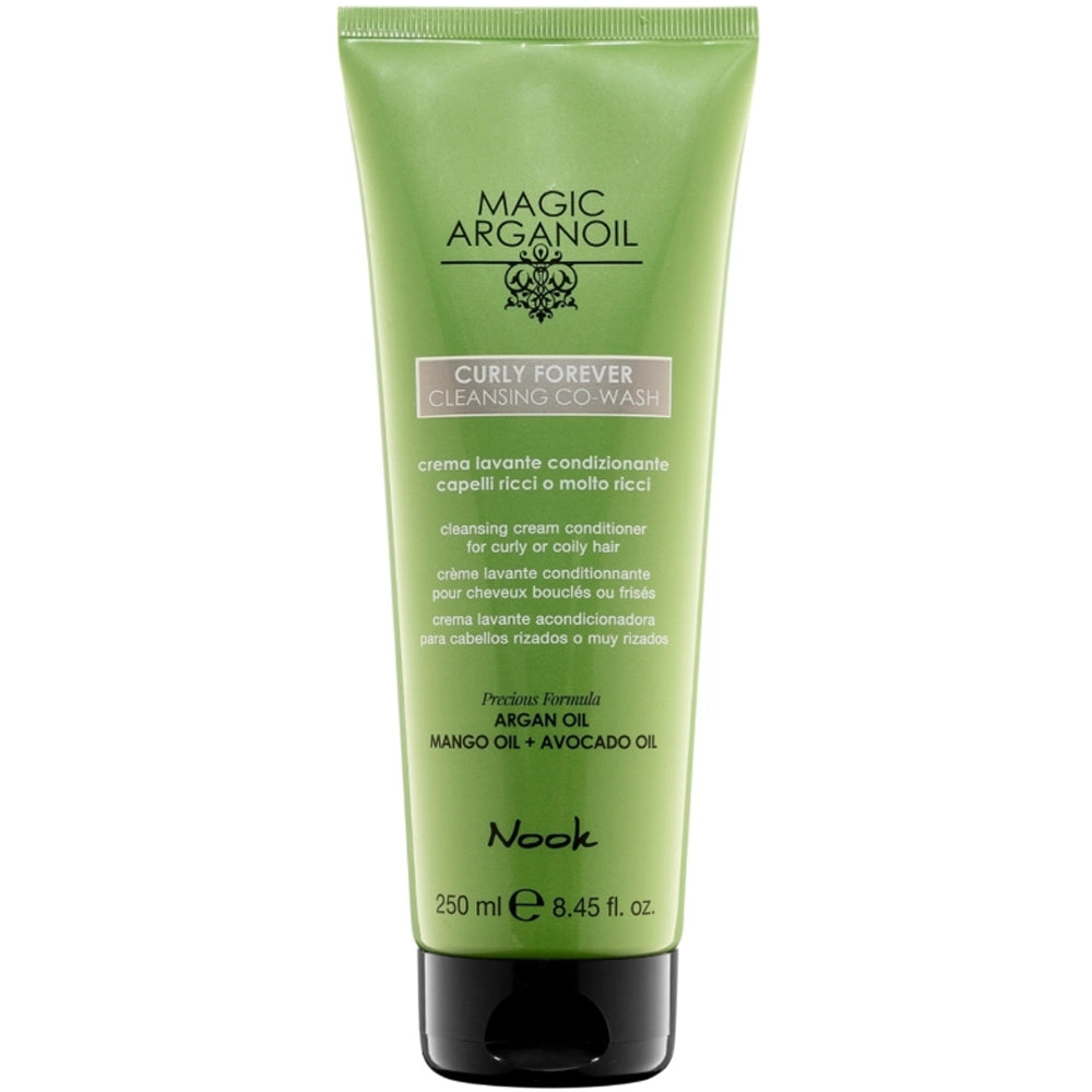 Очищувальний крем-кондиціонер - Nook Magic Arganoil Curly 250 мл