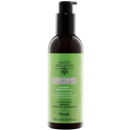 Легкий гель-дефайнер для локонів - Nook Magic Arganoil Curly