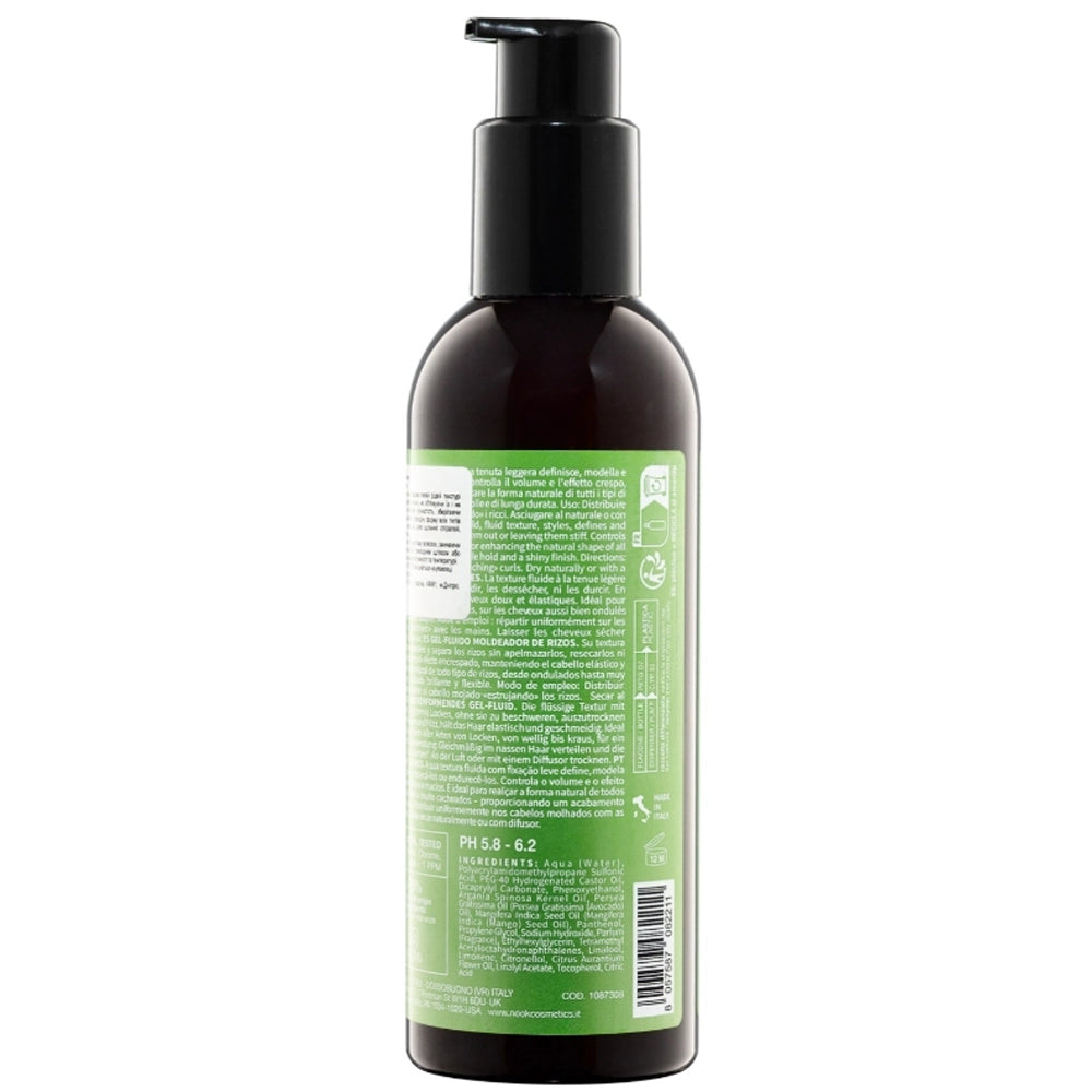 Легкий гель-дефайнер для локонів - Nook Magic Arganoil Curly склад
