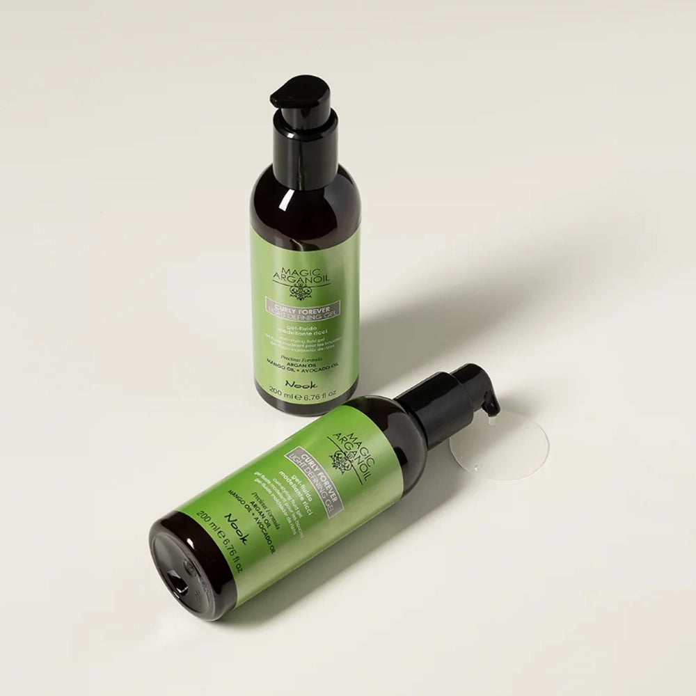 Легкий гель-дефайнер для локонів - Nook Magic Arganoil Curly 5