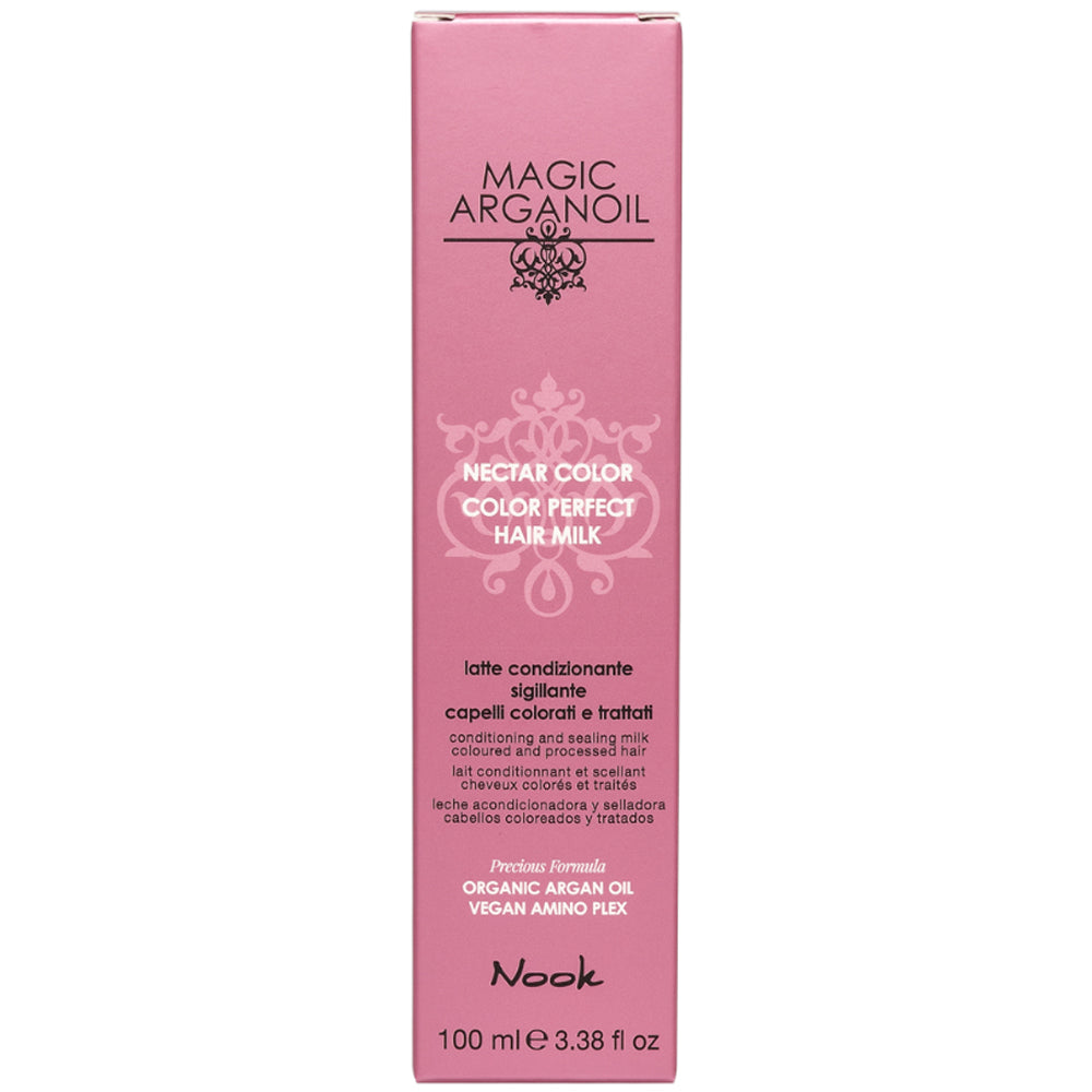 Молочко-силер для фарбованого волосся - Nook Magic Arganoil Nectar Color Milk
