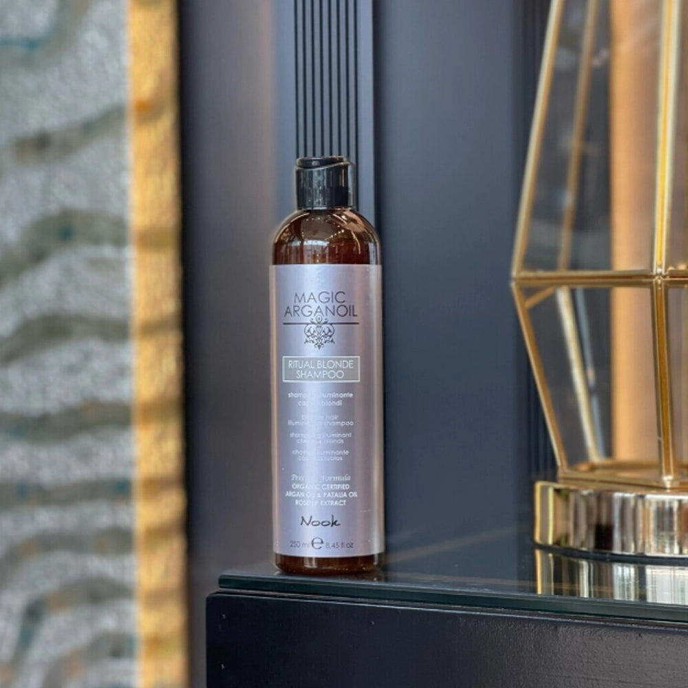 Шампунь для сяйва світлого волосся - Nook Magic Arganoil Ritual Blonde 5