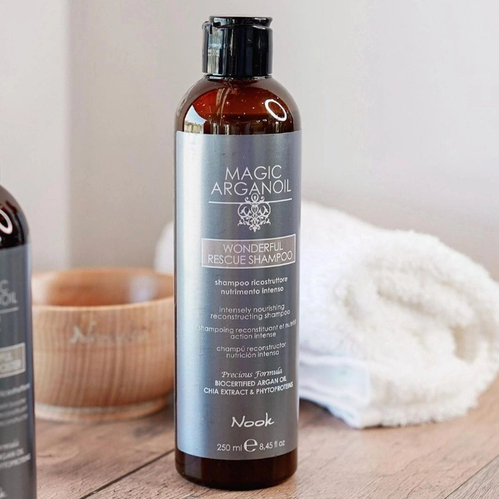 Шампунь реконструюючий екстрапоживний - Nook Magic Arganoil Wonderful 5