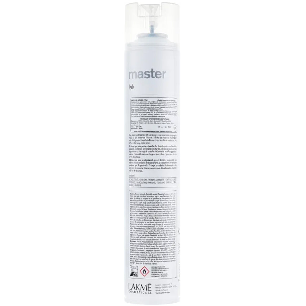 Лак для волос натуральной фиксации - Lakme Master Normal Lak