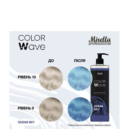 Тонуюча маска для волосся - Mirella Professional Color Wave 380 ml