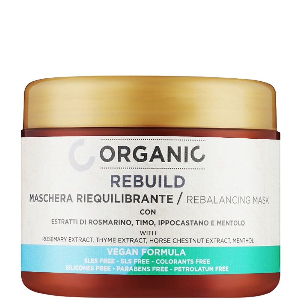 Восстанавливающая маска для сухих и ломких волос - Punti di Vista Organic Rebalancing Mask