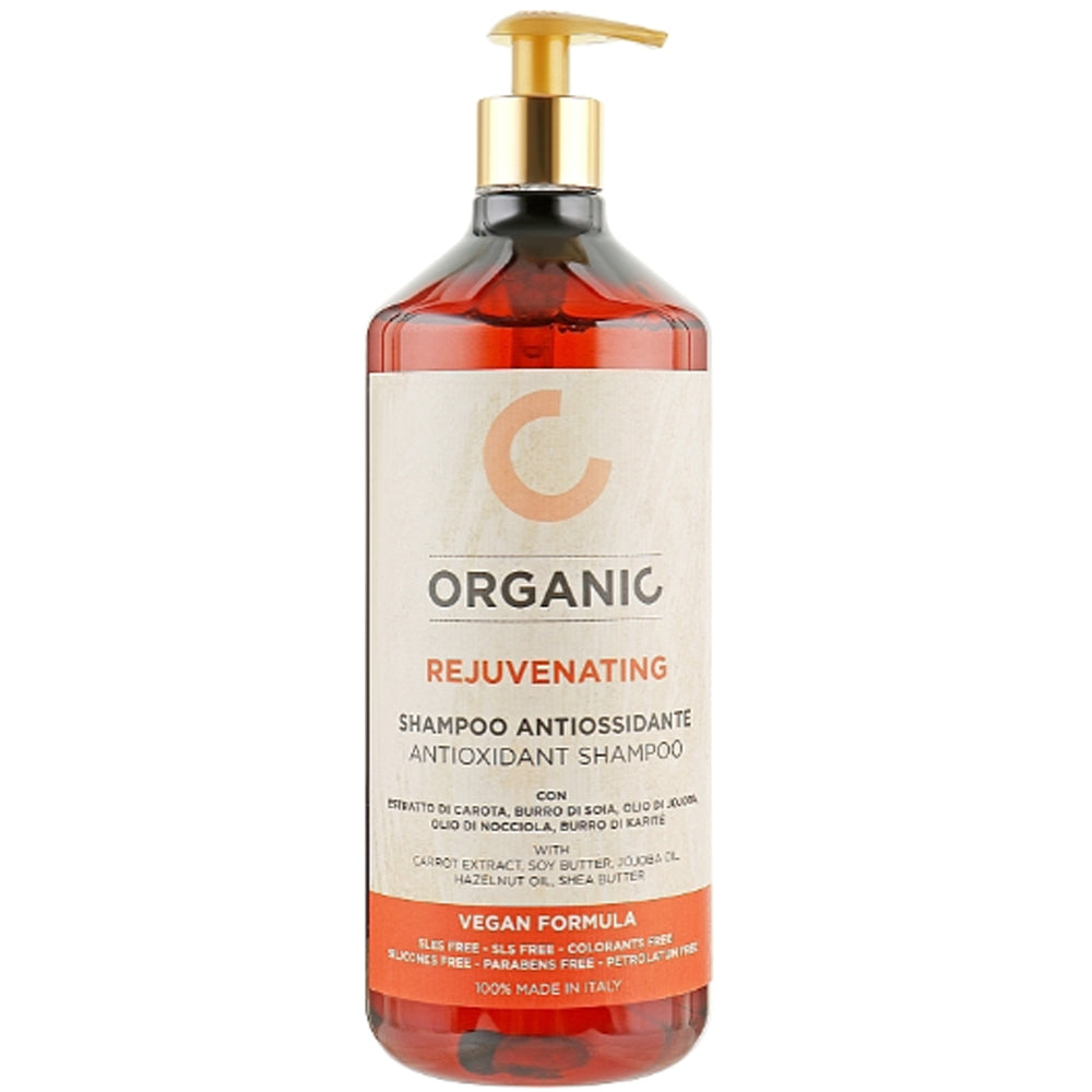 Органічний тонізуючий шампунь для всіх типів волосся - Punti Dii Vista Organic Rejuvenating Antioxidant Shampoo