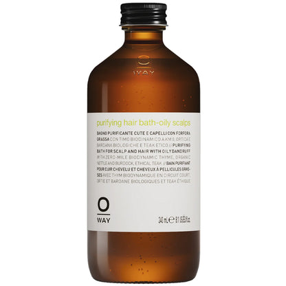 Oway Purifying Hair Bath Oily Scalps - Шампунь від лупи для жирної шкіри голови