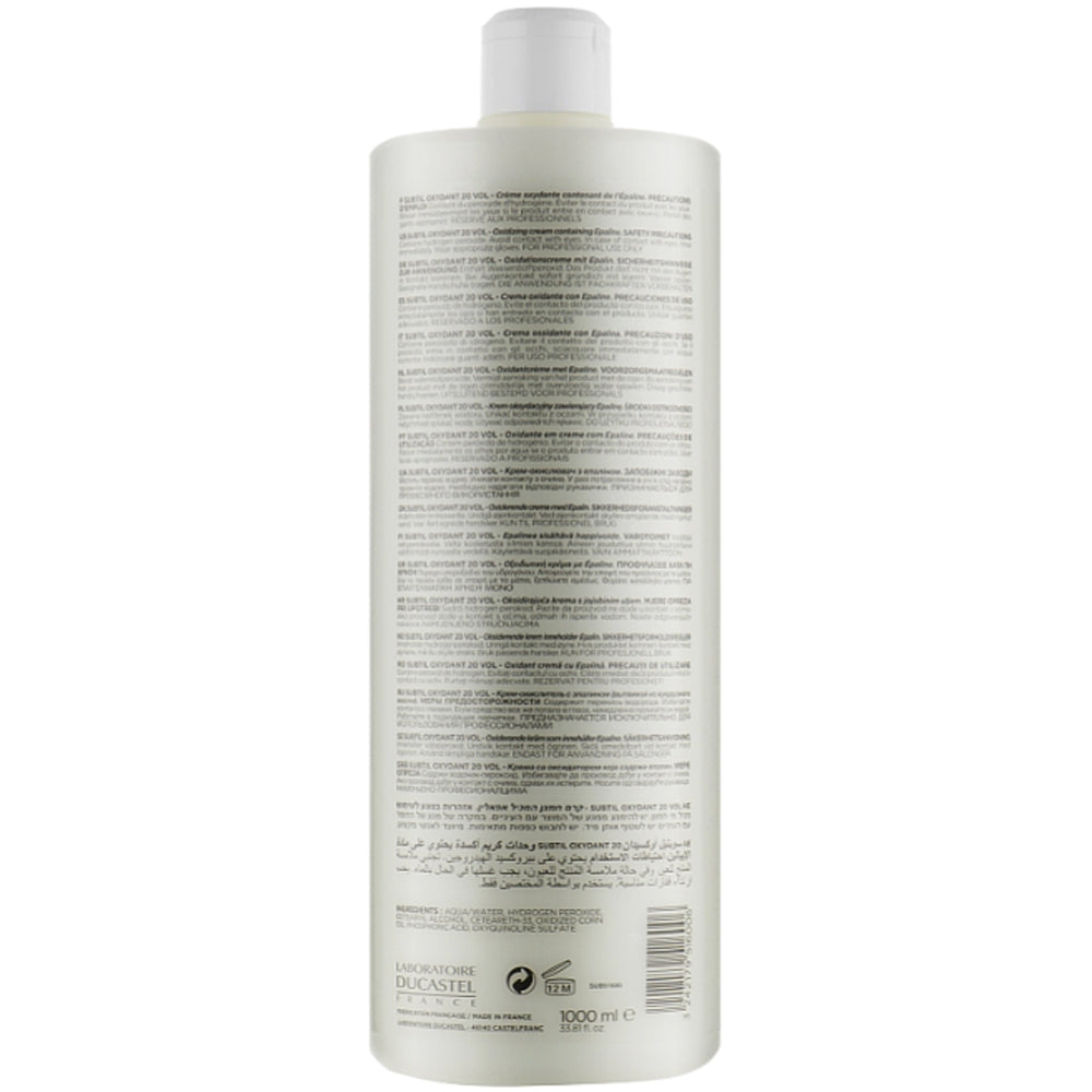 Окислювач 20vol. 6% - Laboratoire Ducastel Subtil OXY