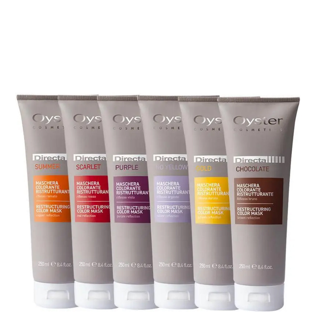 Oyster Directa Crazy Restructuring Color Mask - Тонирующая маска для волос 250мл