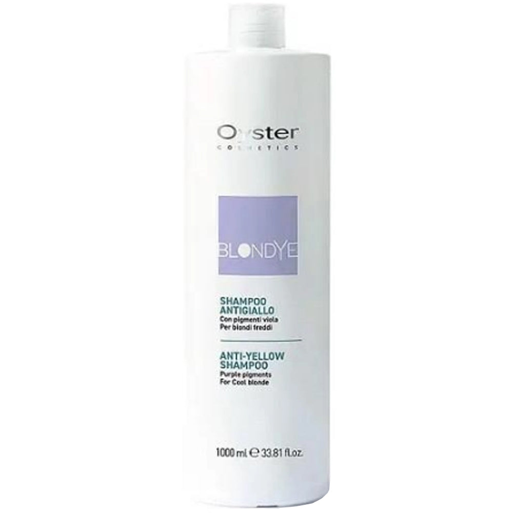 Шампунь для нейтрализации желтого оттенка – Oyster Cosmetics Blondye Anti-Yellow Shampoo
