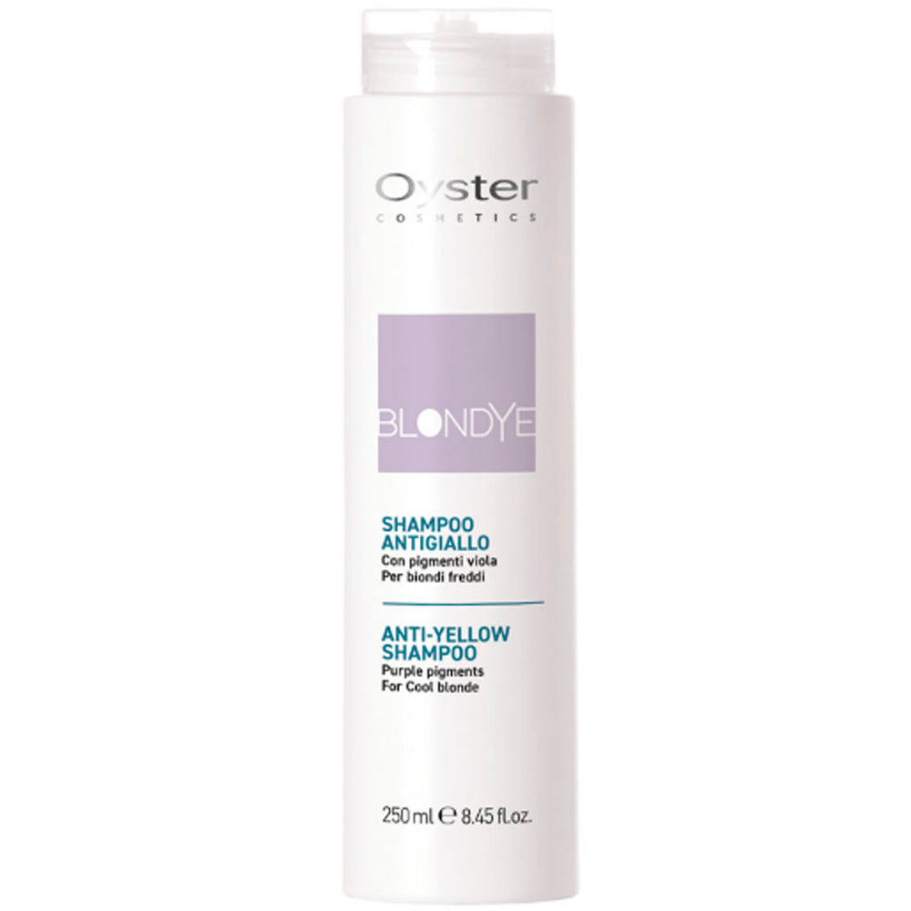 Шампунь для нейтрализации желтого оттенка – Oyster Cosmetics Blondye Anti-Yellow Shampoo