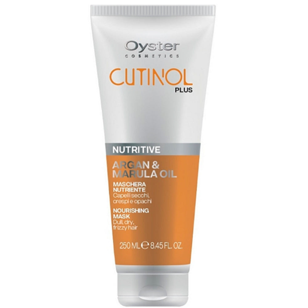 Маска поживна для сухого волосся - Oyster Cutinol Plus Argan & Marula Oil Nourishing Mask