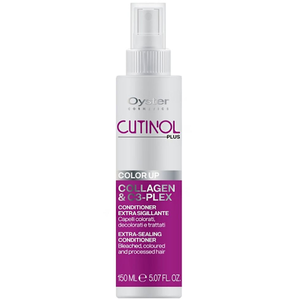Спрей-кондиционер для окрашенных волос - Oyster Cutinol Plus Collagen &amp; C3-Plex Conditioner