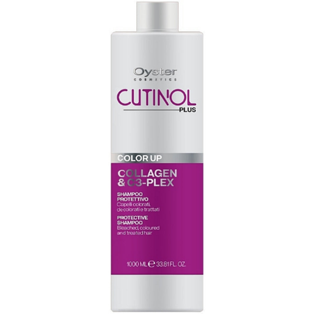 Шампунь для окрашенных волос - Oyster Cutinol Plus Collagen &amp; C3-Plex Shampoo