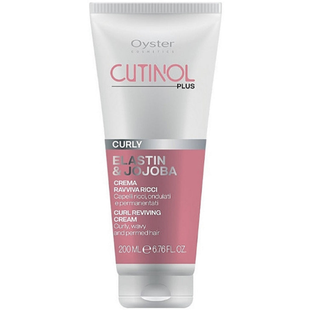 Крем для вьющихся волос - Oyster Cutinol Plus Elastin &amp; Jojoba Curly Reviving Cream