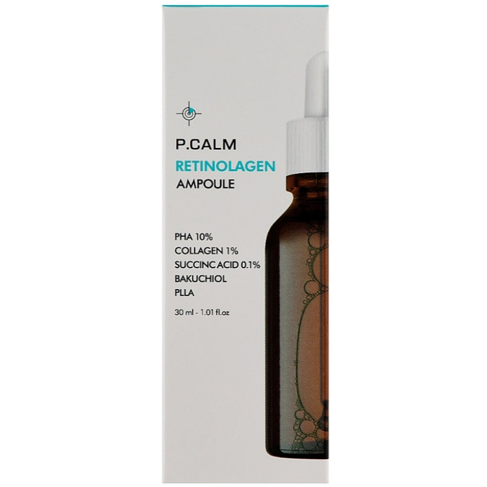 Сироватка для звуження пор - P.Calm Retinolagen Ampoule