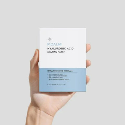 Розчинний зволожуючий патч з гіалуроновою кислотою - P.Calm Hyaluronic Acid Melting Patch