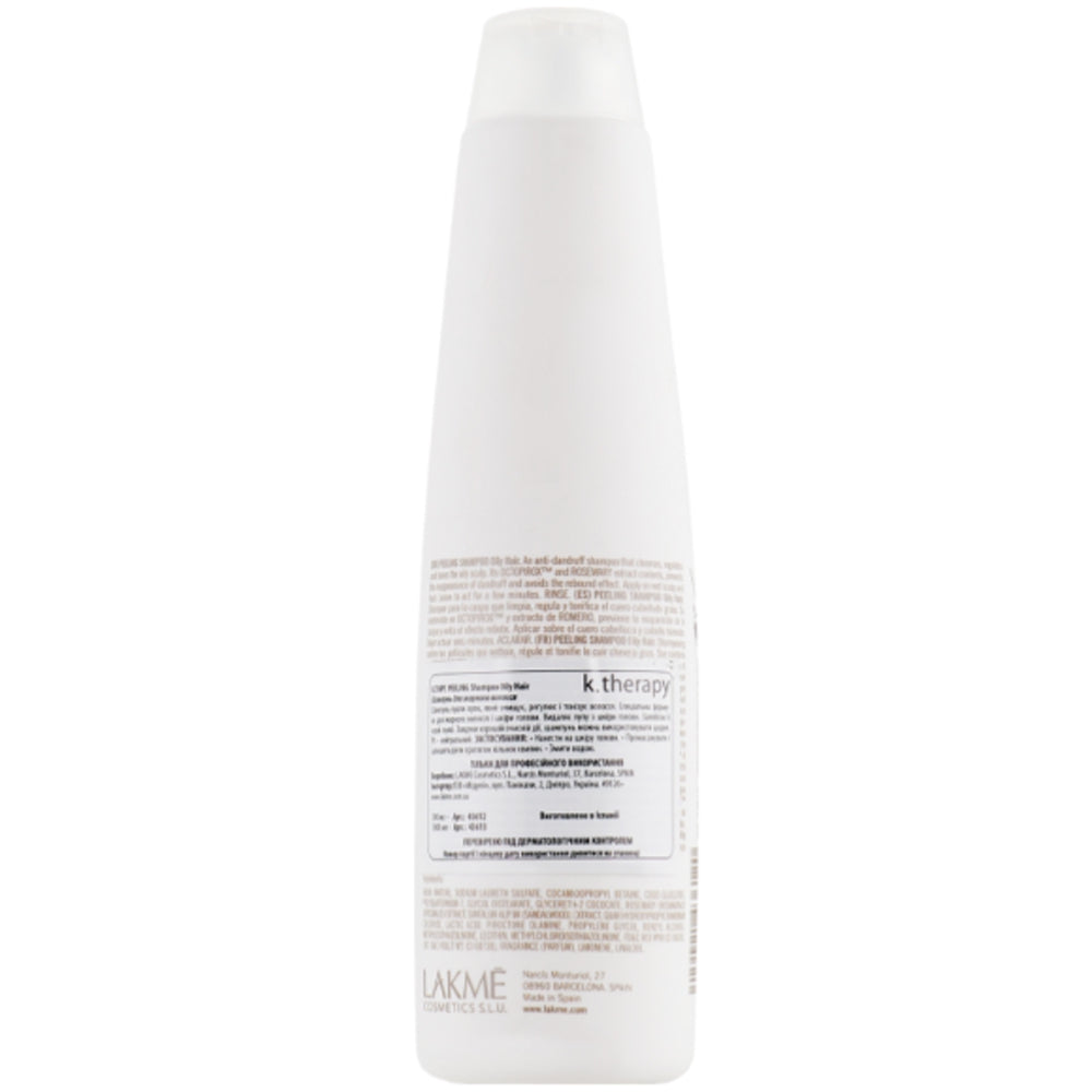 Шампунь проти лупи для сухого волосся - Lakme K.Therapy Peeling Shampoo