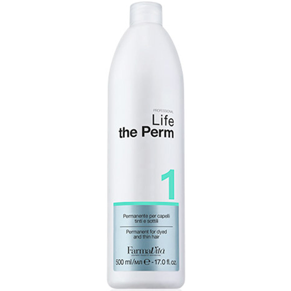 Хімічна завивка для фарбованого, нормального і тонкого волосся - FarmaVita Life The Perm 1