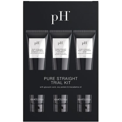 Набір для випрямлення волосся - Ph Laboratories Pure Straight Kit