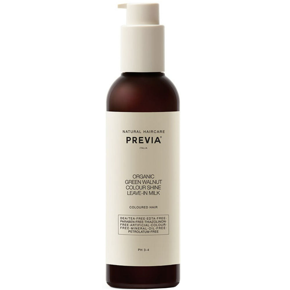 Previa Green Walnut Color Shine Leave-in Milk – Незмивне молочко Блиск кольору