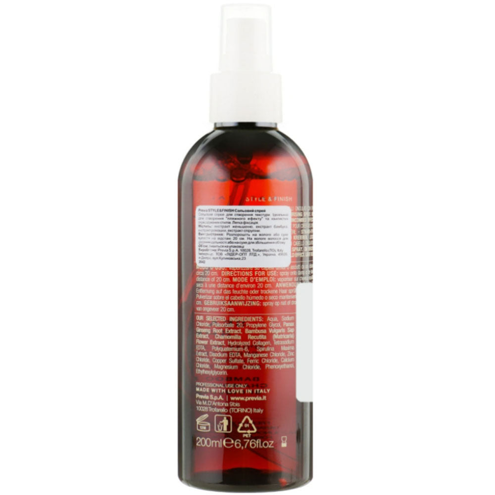 Previa Style &amp; Finish Sea Salt Spray – Сольовий спрей