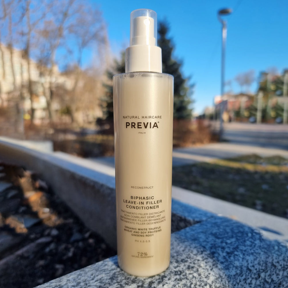 Previa White Truffle Biphasic Leave-in Filler Conditioner – Двухфазный несмываемый кондиционер