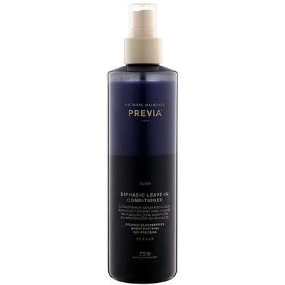 Двофазний кондиціонер Срібний блиск - Previa Blackberry Silver Biphasic Leave-in Conditioner