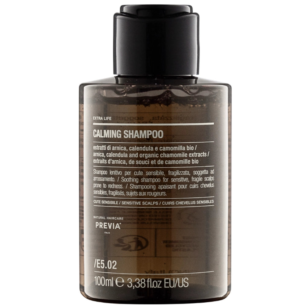 Заспокійливий шампунь для чутливої шкіри голови - Previa Extra Life 100 мл