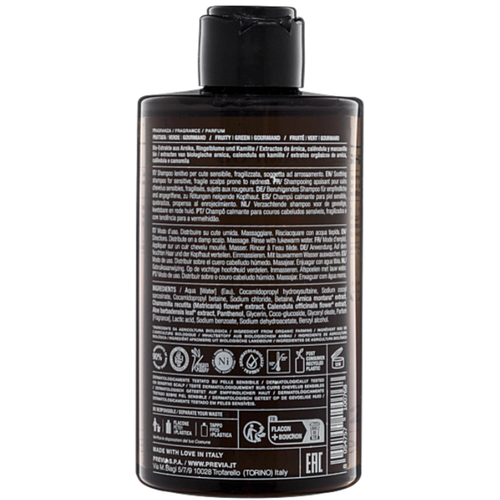 Заспокійливий шампунь для чутливої шкіри голови - Previa Extra Life склад