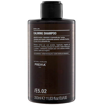 Заспокійливий шампунь для чутливої шкіри голови - Previa Extra Life 350 мл