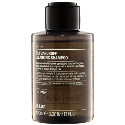 Шампунь очищувальний проти жирної лупи - Previa Extra Life 100 мл