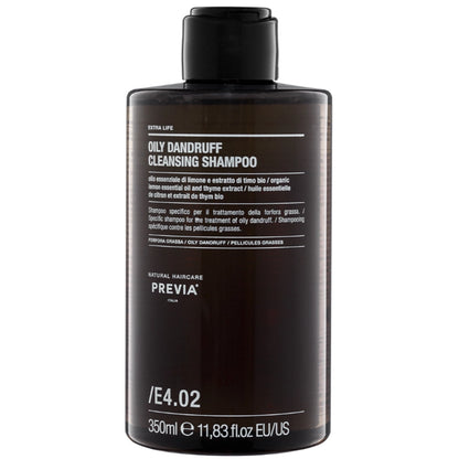 Шампунь очищувальний проти жирної лупи - Previa Extra Life 350 мл