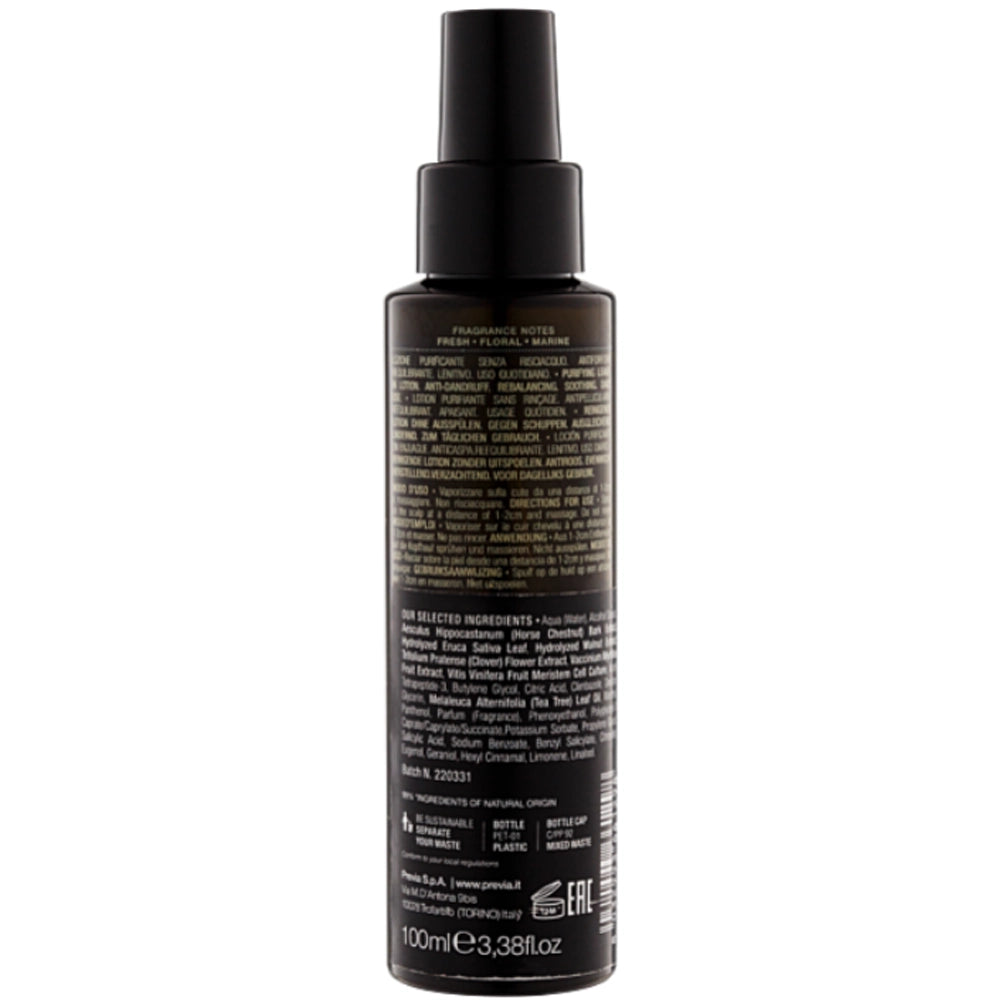 Очищувальний лосьйон для нормалізації шкіри голови - Previa Extra Life склад