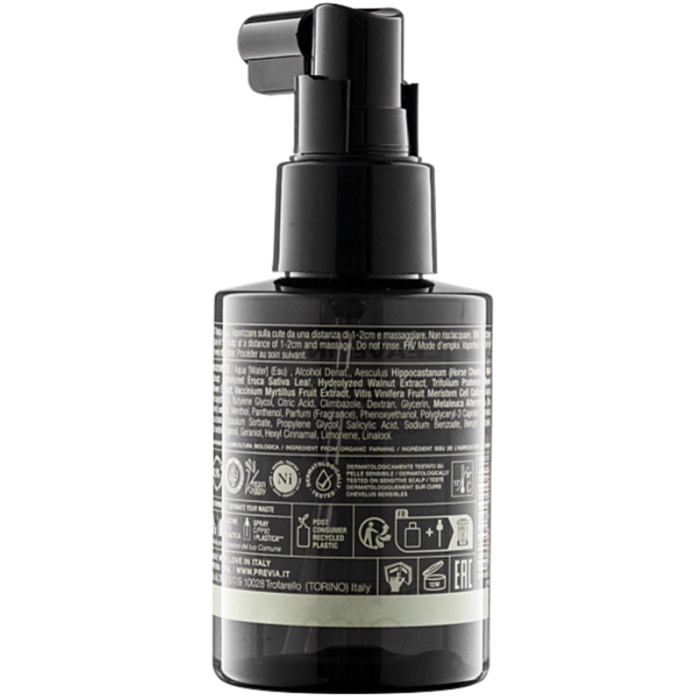 Очищувальний незмивний детокс-лосьйон для шкіри голови - Previa Extra Life склад