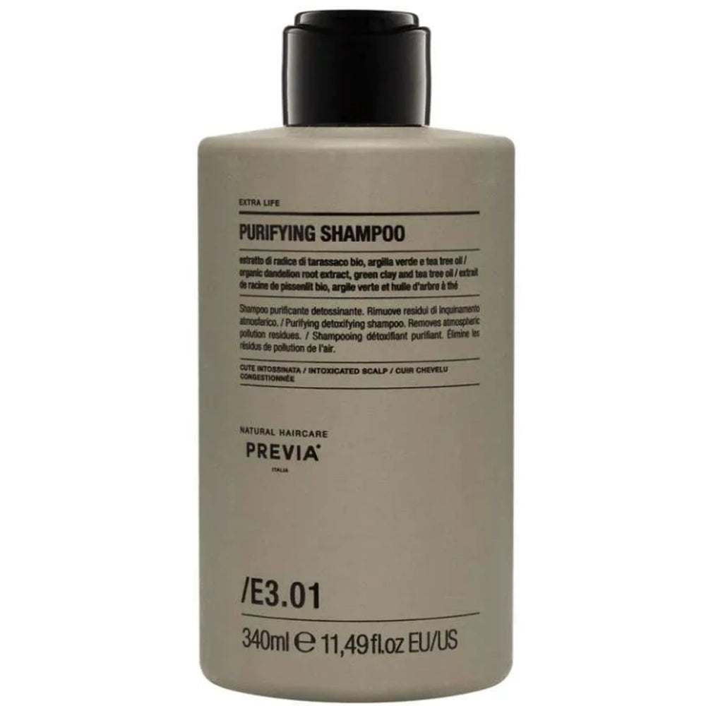 Очищувальний детокс-шампунь - Previa Extra Life Purifying Shampoo
